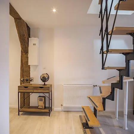 Le Duplex Saussier - Chambre 2 - Hypercentre Apartment Troyes